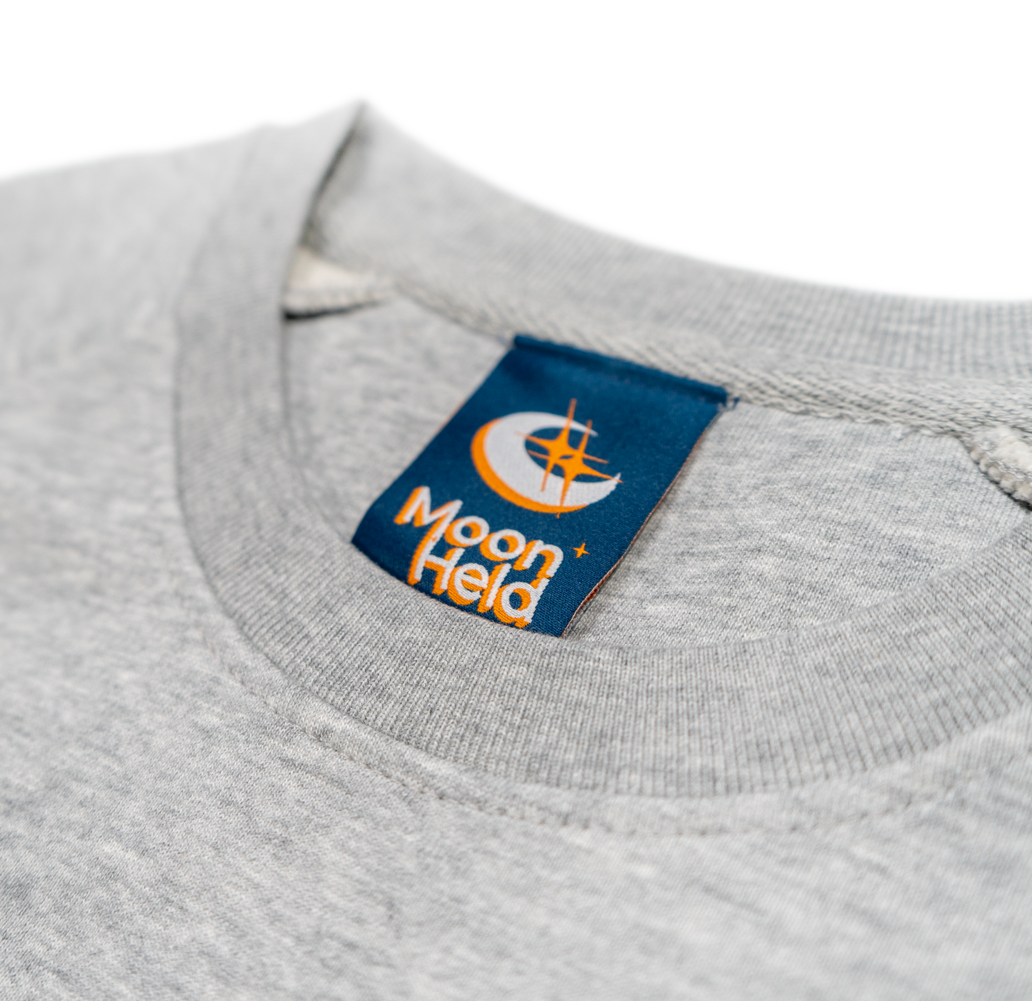 Morning Sun Embroidered Sweatshirt - Marl Grey